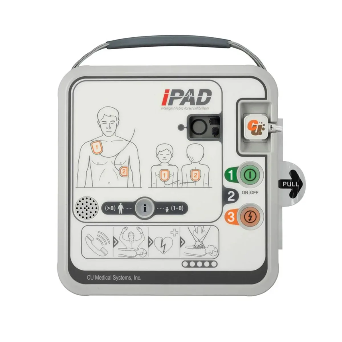 Defibrylator CU Medical iPAD SPR IP66