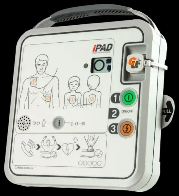 Defibrylator CU Medical iPAD SPR IP66