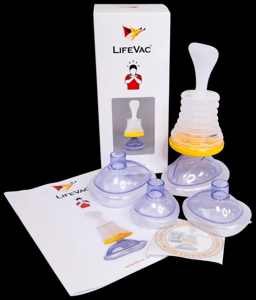 LifeVac — urządzenie do udrażniania dróg oddechowych